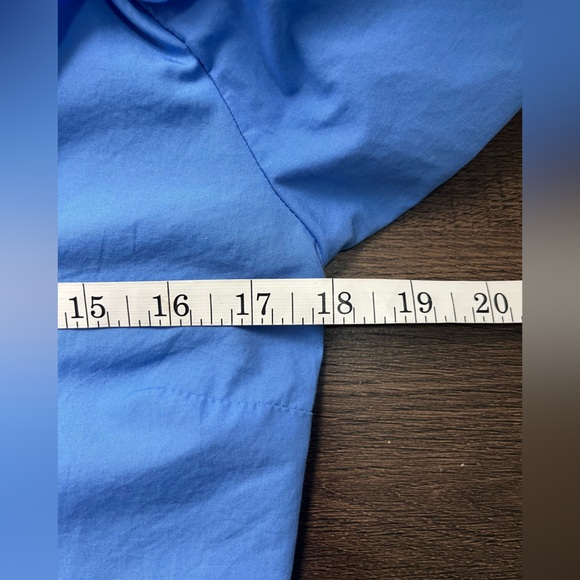 Zara Blue Off Shoulder Puff Sleeve Top medium - Picture 5 of 9